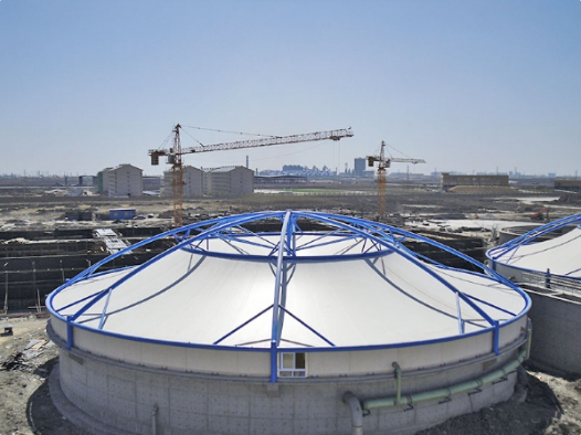 大庆市污水池加盖膜结构景观 - 价格